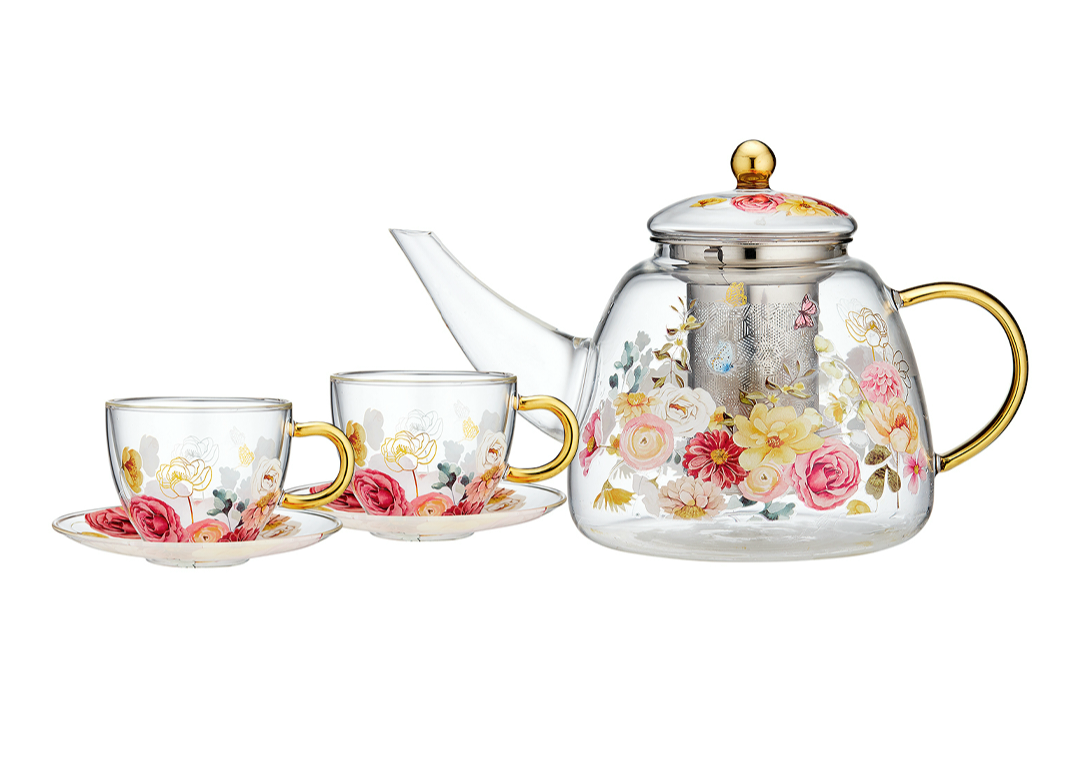 Ashdene Springtime Soiree Teapot Teacup Set Coffee And Tea Lovers