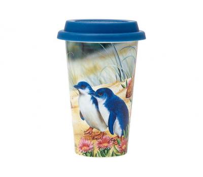 image of ashdene aus bird & flora penguin travel mug