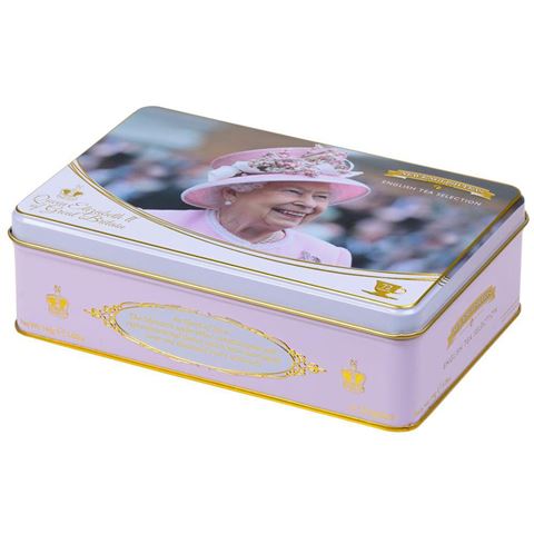 Queen Elizabeth II - Jubilee Tea Tin - Coffee and Tea Lovers