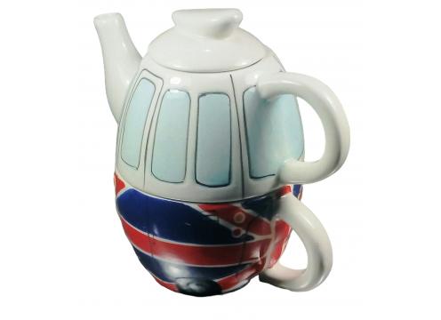 gallery image of Dakota UK Flag Teapot for one 