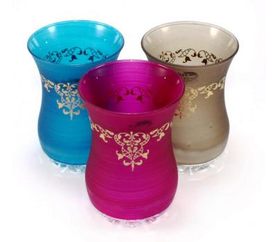image of Turkish Tea Glass & Saucer - Cem