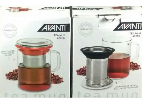 gallery image of Avanti Glass Tea Mug with Infuser