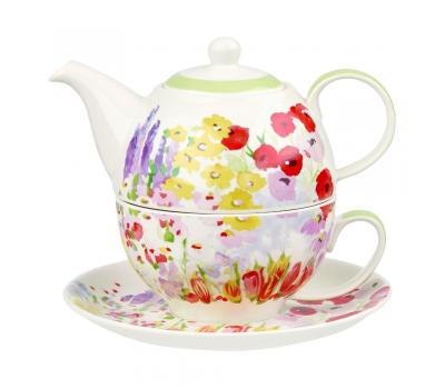 image of Queens Collier Campbell Garden Teapot for one