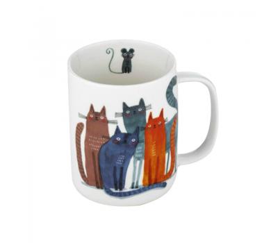 image of Ashdene Quirky Cats 4 Friends Mug