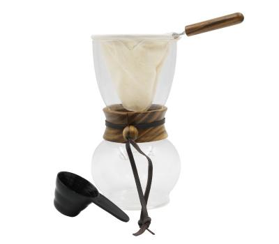 image of Hario Drip Pot with Olive Woodneck - 3 Cup
