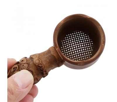 image of Pudgy Bamboo Tea Strainer 